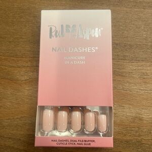 Red Aspen nail dashes in Classic Cheryl